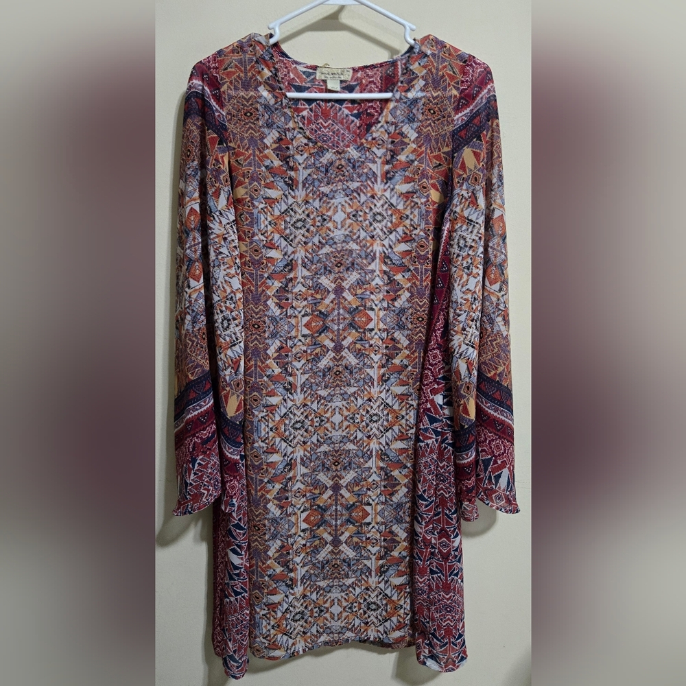 Women's ONE WORLD Sheer Dress